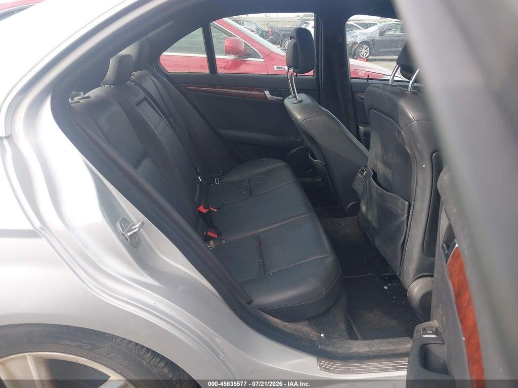 WDDGF8BB4BR163748 2011 MERCEDES-BENZ C 300 photo no. 8