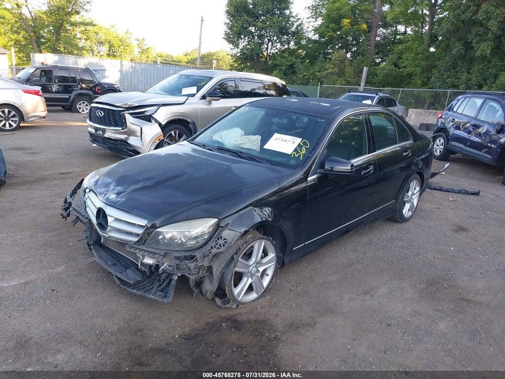 WDDGF5EB9BR141920 2011 MERCEDES-BENZ C 300 photo no. 2
