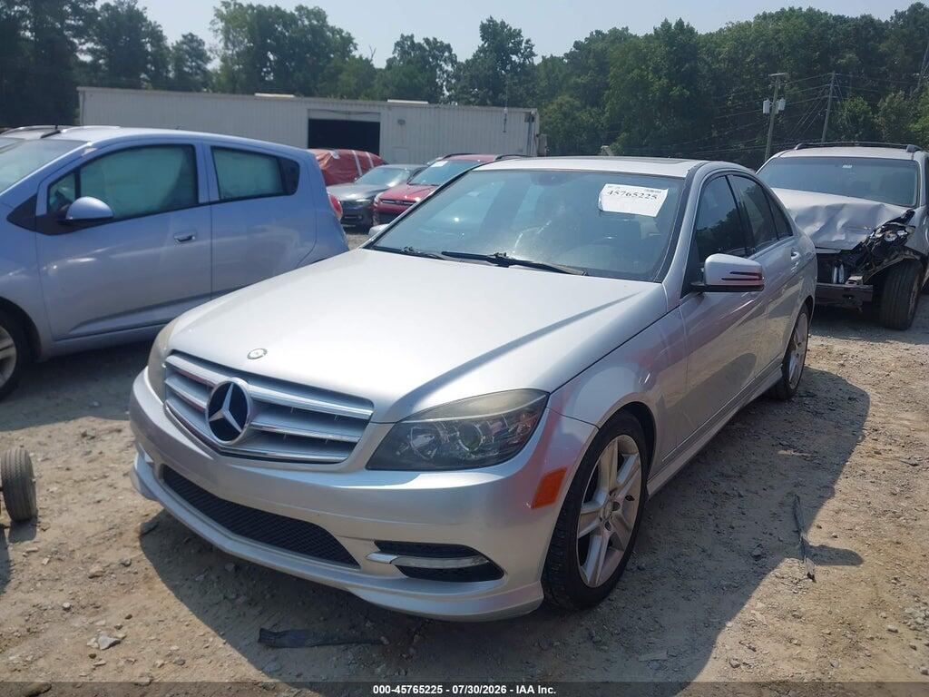 WDDGF5EB5BR133698 2011 MERCEDES-BENZ C 300 photo no. 2