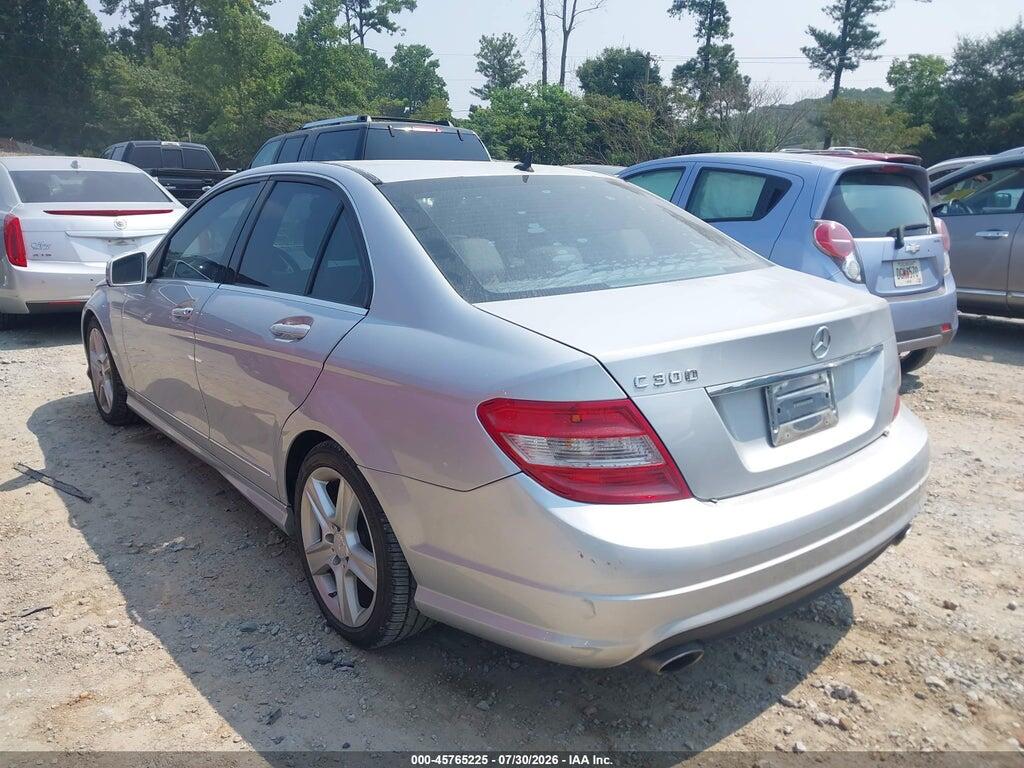 WDDGF5EB5BR133698 2011 MERCEDES-BENZ C 300 photo no. 3