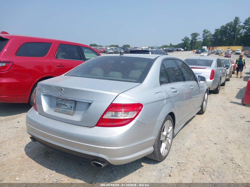 WDDGF5EB5BR133698 2011 MERCEDES-BENZ C 300 photo no. 4