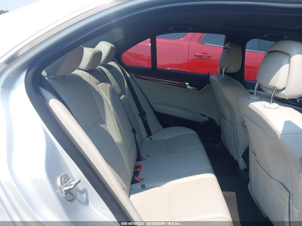 WDDGF5EB5BR133698 2011 MERCEDES-BENZ C 300 photo no. 8