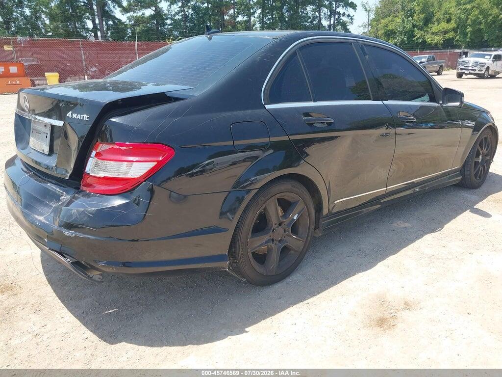 WDDGF8BBXBF643231 2011 MERCEDES-BENZ C 300 photo no. 4
