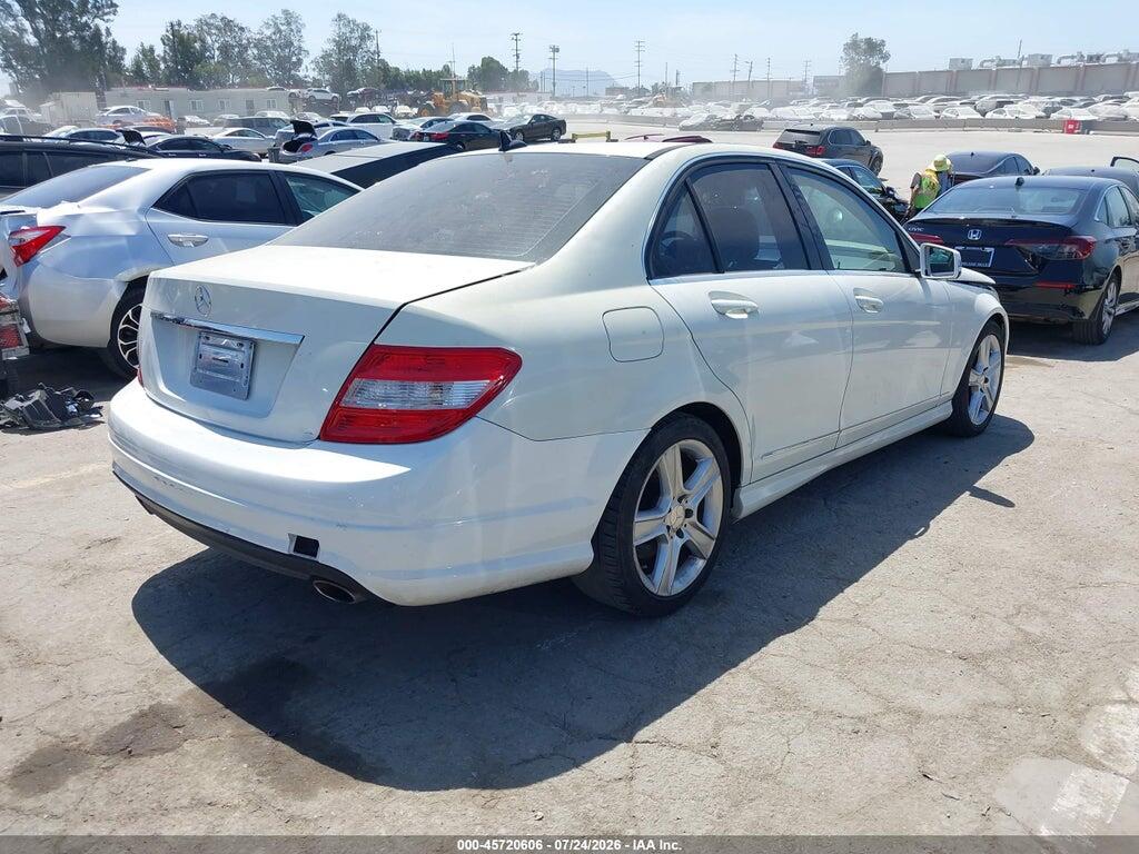 WDDGF5EB9BA524738 2011 MERCEDES-BENZ C 300 photo no. 4