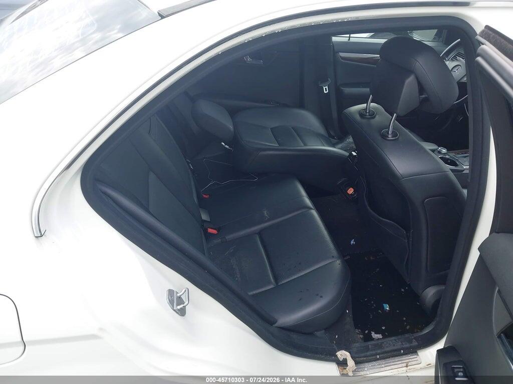 WDDGF8BB7BR169284 2011 MERCEDES-BENZ C 300 photo no. 8
