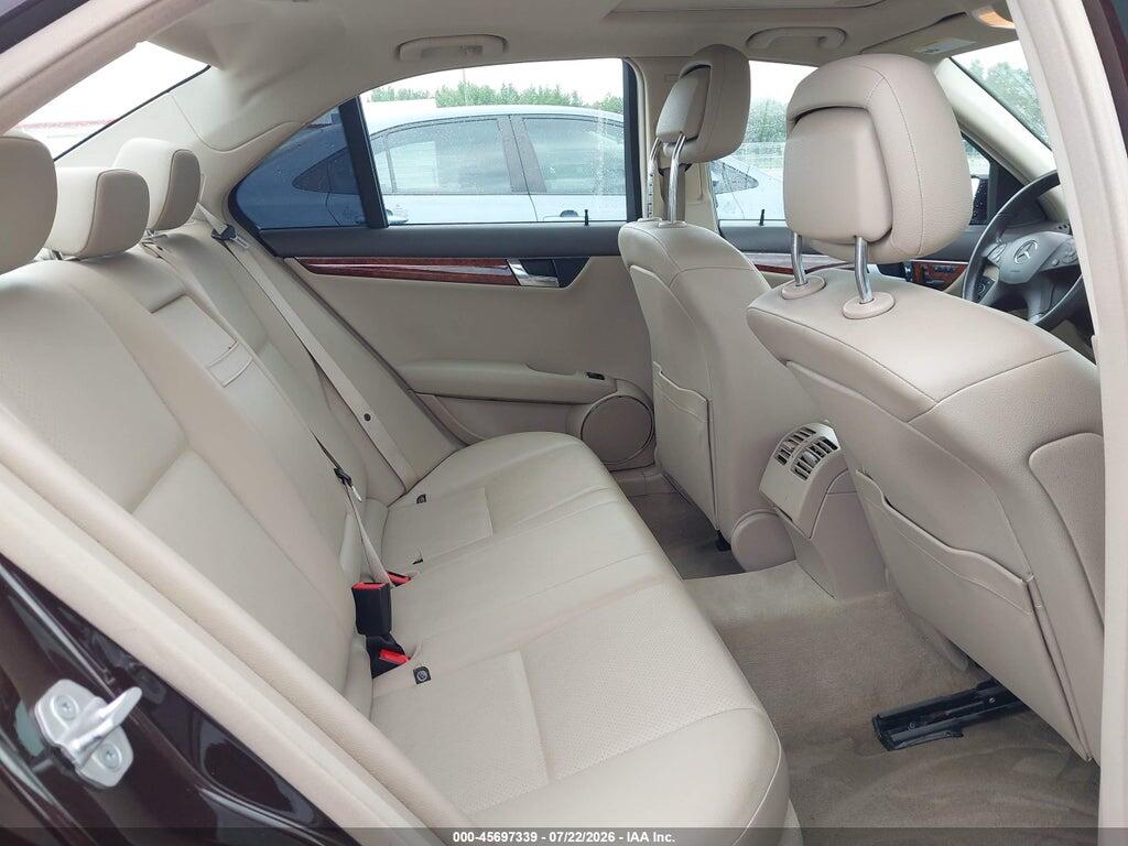 WDDGF5EB1BA495400 2011 MERCEDES-BENZ C 300 photo no. 8
