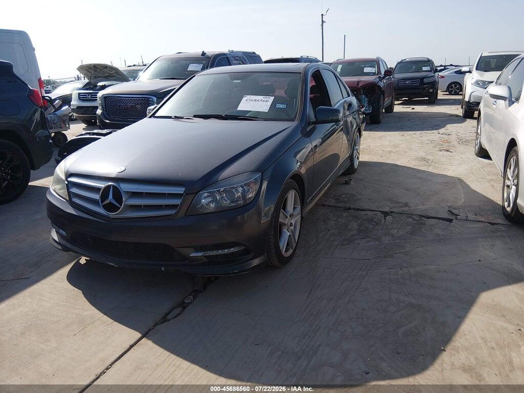 WDDGF5EB4BR181600 2011 MERCEDES-BENZ C 300 photo no. 2