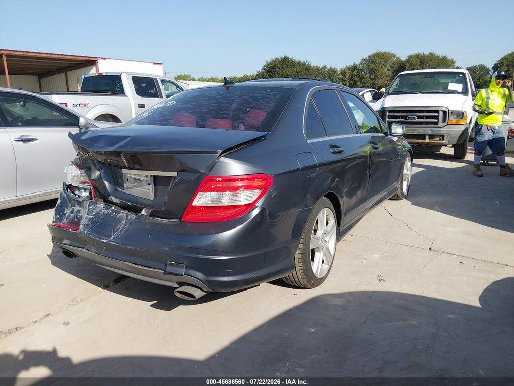 WDDGF5EB4BR181600 2011 MERCEDES-BENZ C 300 photo no. 4