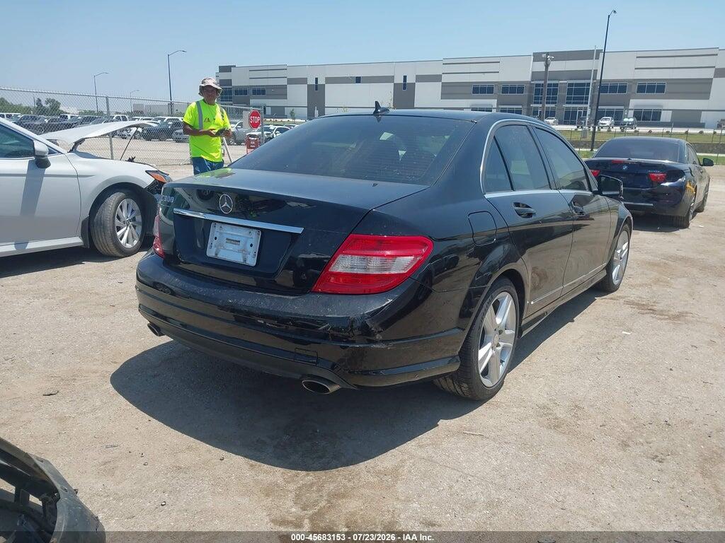 WDDGF5EB4BA465968 2011 MERCEDES-BENZ C 300 photo no. 4
