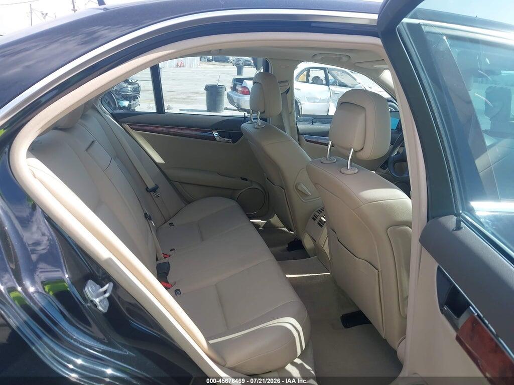 WDDGF5EB7BR151863 2011 MERCEDES-BENZ C 300 photo no. 8