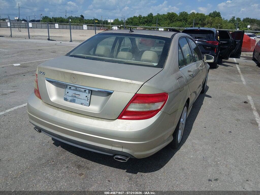 WDDGF5EB5BR159119 2011 MERCEDES-BENZ C 300 photo no. 4