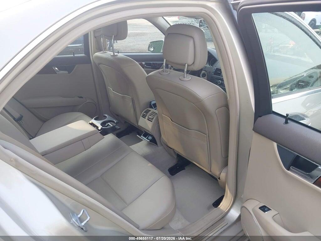 WDDGF8BB1BR150312 2011 MERCEDES-BENZ C 300 photo no. 8