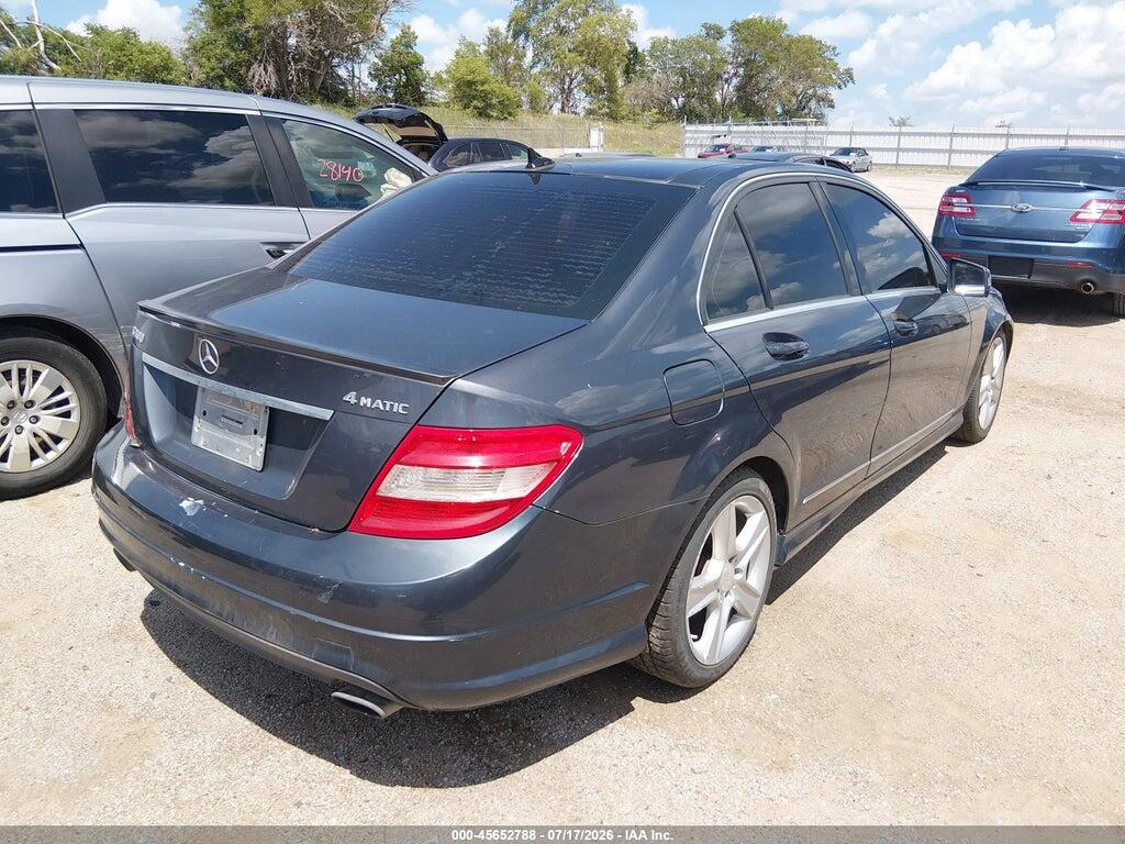 WDDGF8BB5BR180526 2011 MERCEDES-BENZ C 300 photo no. 4