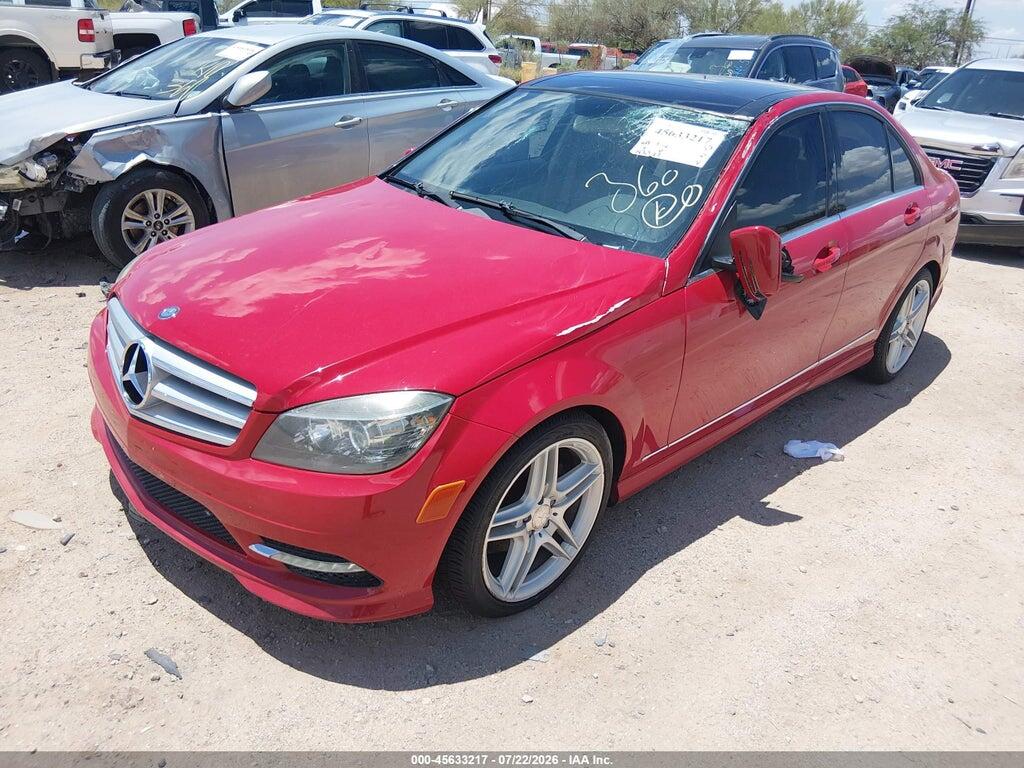 WDDGF8BB2BR146494 2011 MERCEDES-BENZ C 300 photo no. 2