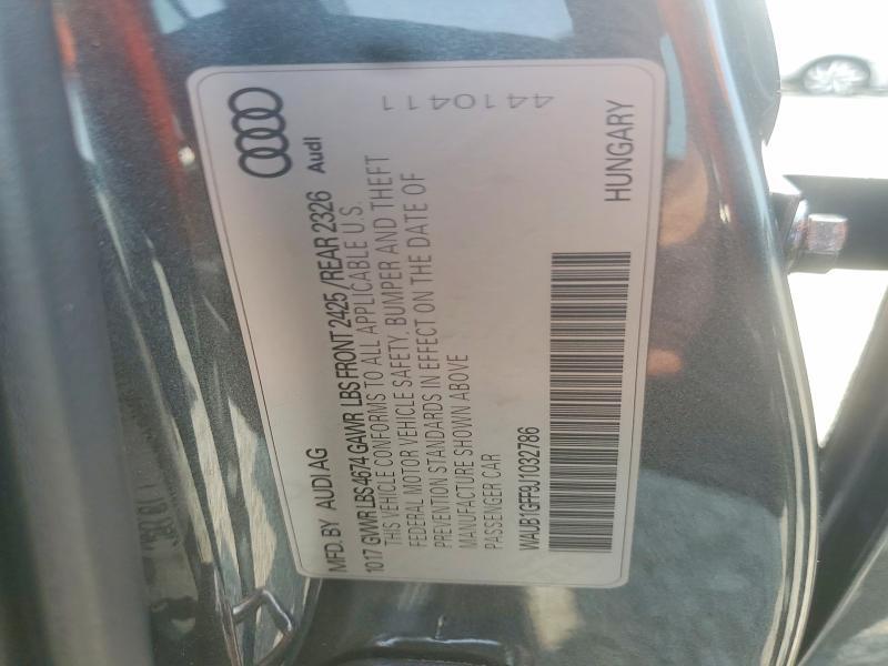 2018 AUDI S3 PREMIUM PLUS — Фото 12 из 12