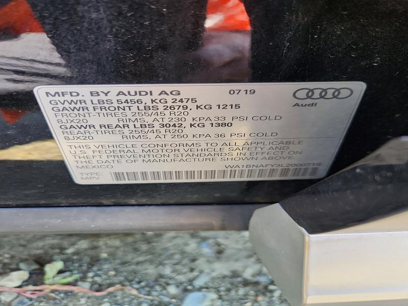 2020 AUDI Q5 PREMIUM PLUS — Фото 13 из 13