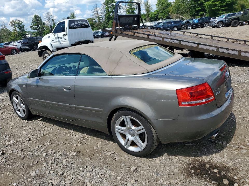 2008 AUDI A4 2.0T CABRIOLET — Фото 2 из 12