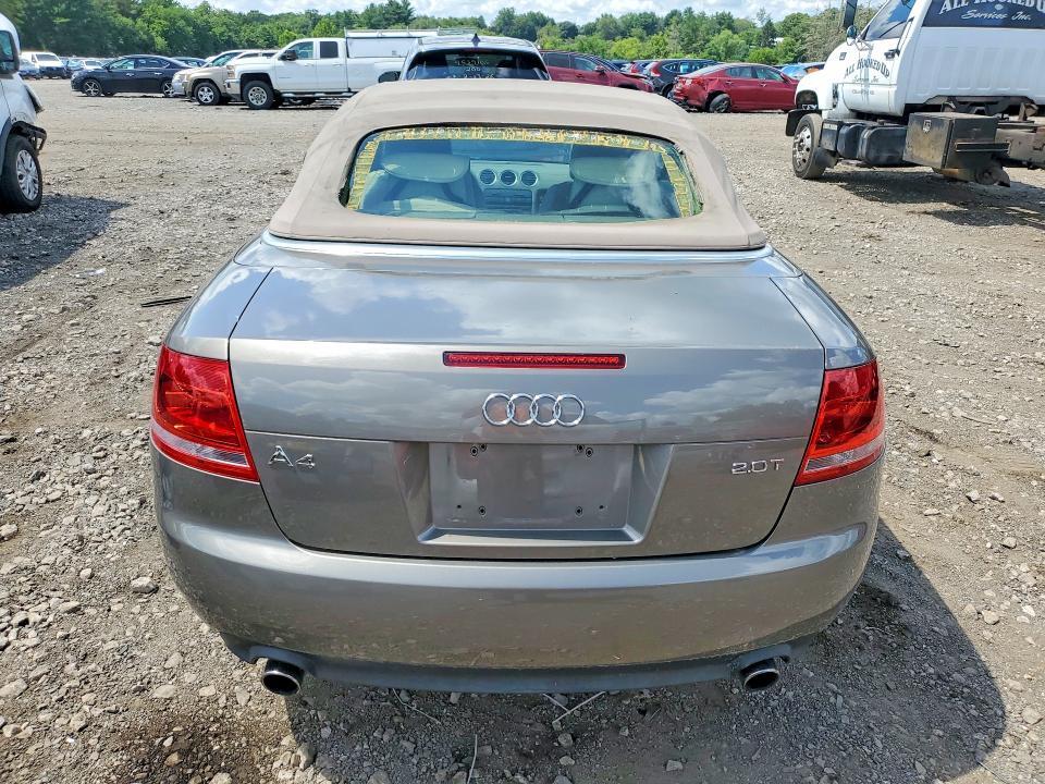 2008 AUDI A4 2.0T CABRIOLET — Фото 6 из 12