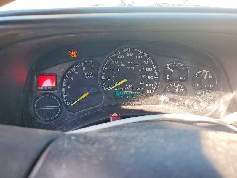 2000 CHEVROLET SILVERADO C1500 — Фото 9 из 13