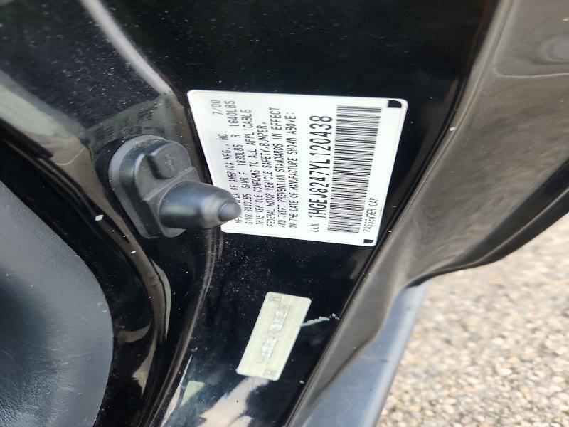 1HGEJ8247YL120438 2000 HONDA CIVIC photo no. 12