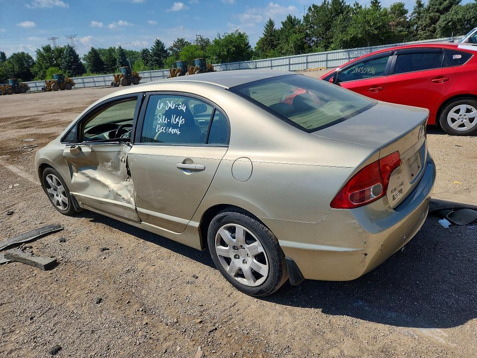 1HGFA165X8L049220 2008 HONDA CIVIC photo no. 2