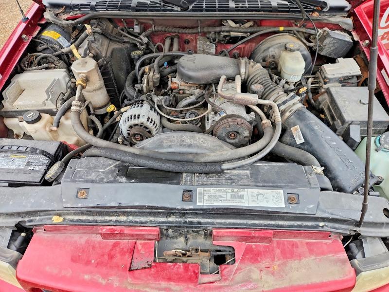 1GTCS19W518255105 2001 GMC SONOMA photo no. 11