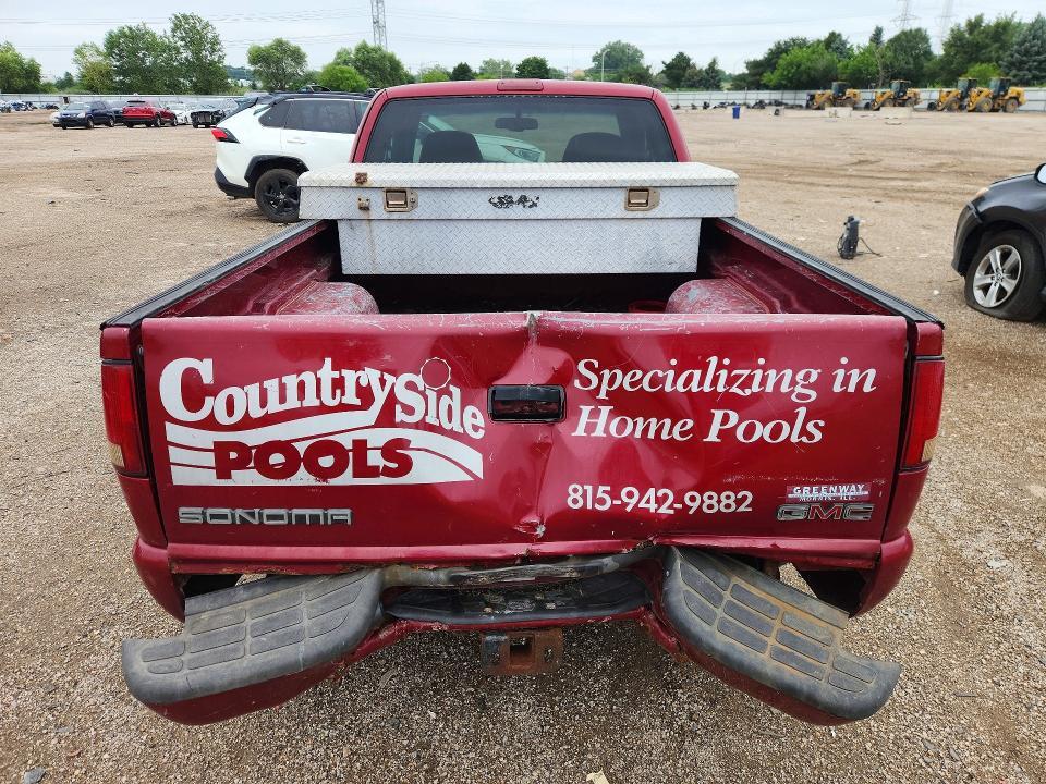 1GTCS19W518255105 2001 GMC SONOMA photo no. 6