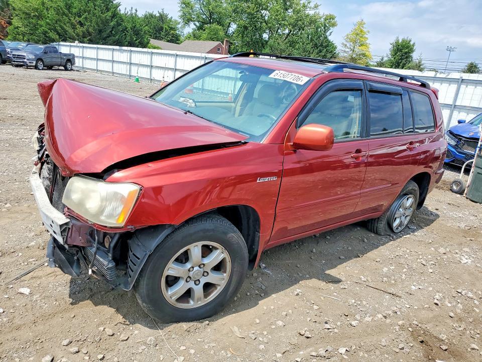 2002 TOYOTA HIGHLANDER LIMITED