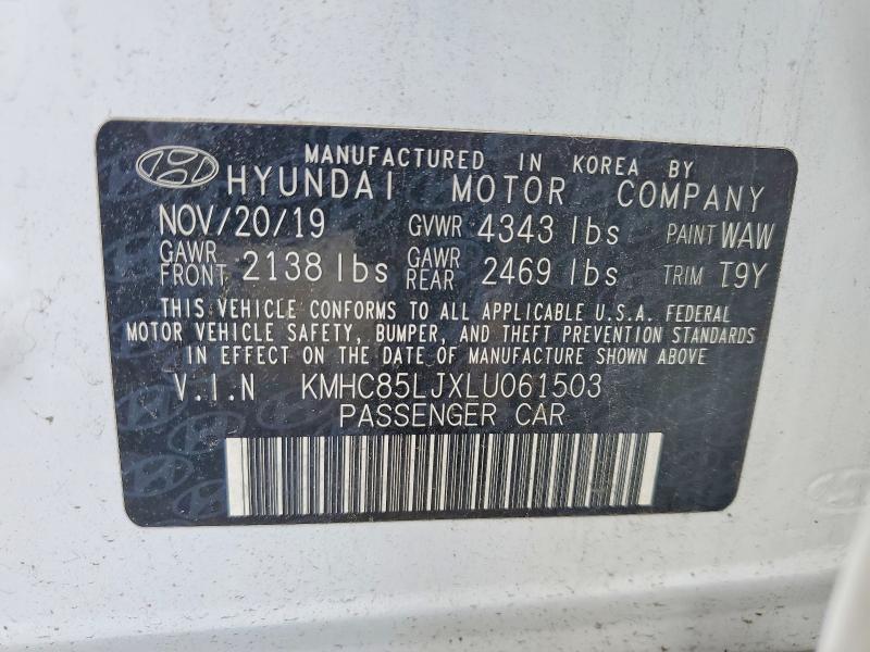 2020 HYUNDAI IONIQ LIMITED — Фото 12 из 12