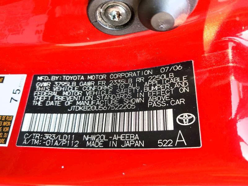 2006 TOYOTA PRIUS BASE — Фото 12 из 12