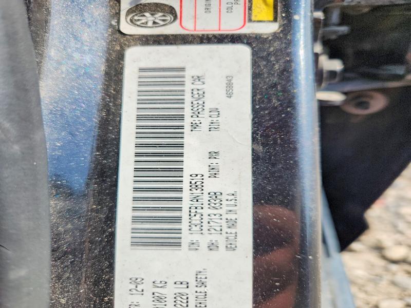 1C3CC5FB1AN138519 2010 CHRYSLER SEBRING photo no. 12