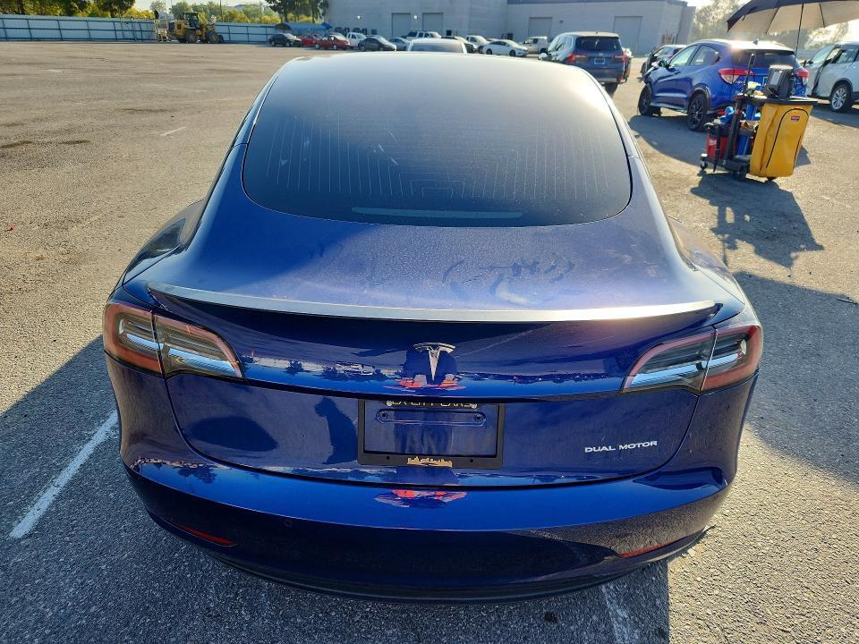 5YJ3E1EB7LF617187 2020 TESLA MODEL 3 photo no. 6