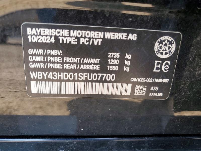 2025 BMW I4 XDRIVE 40 — Фото 12 из 12