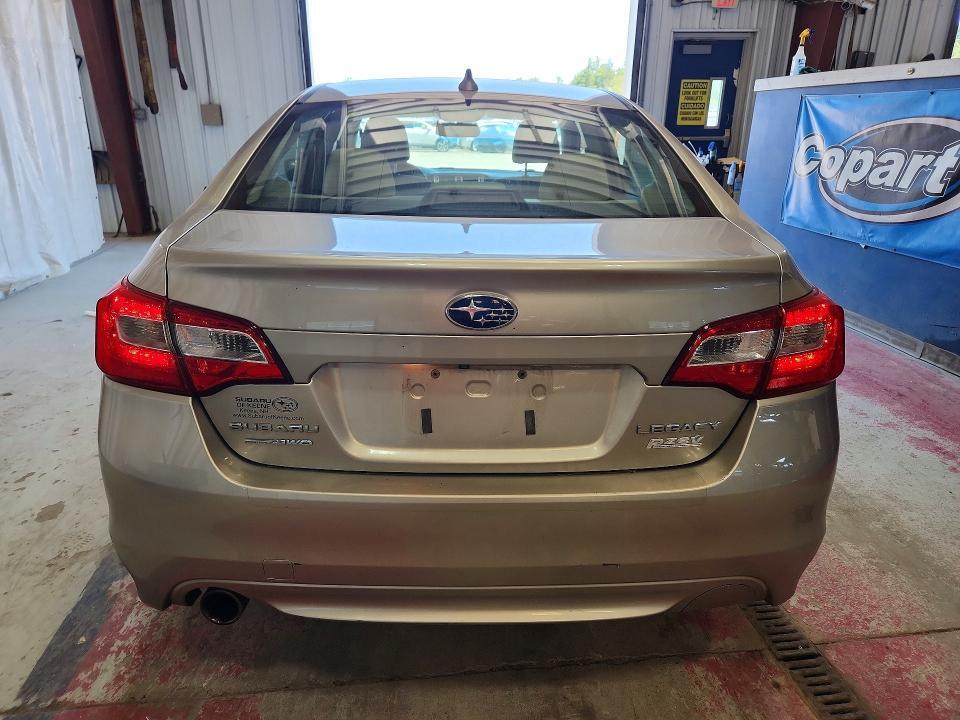 2016 SUBARU LEGACY 2.5I PREMIUM — Фото 6 из 12