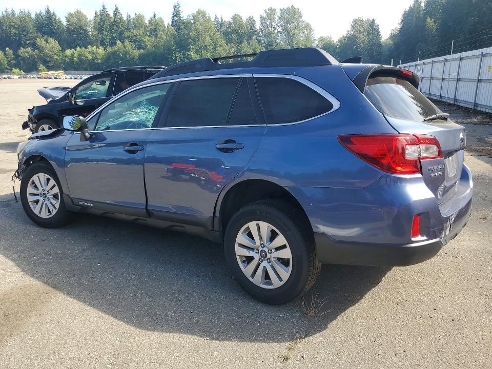 2016 SUBARU OUTBACK 2.5I PREMIUM — Фото 2 из 14