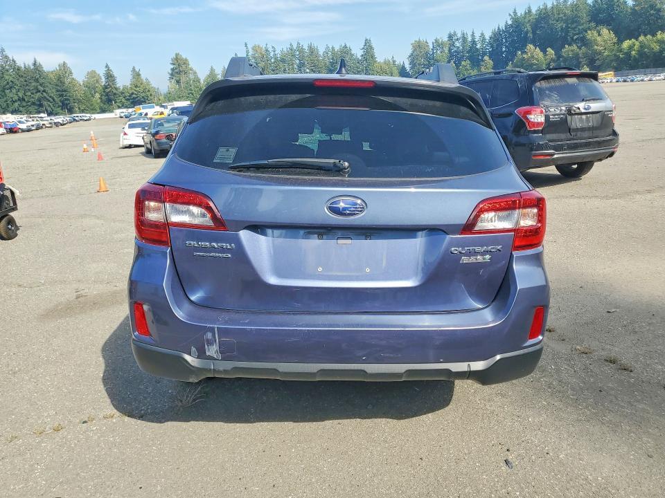 2016 SUBARU OUTBACK 2.5I PREMIUM — Фото 6 из 14