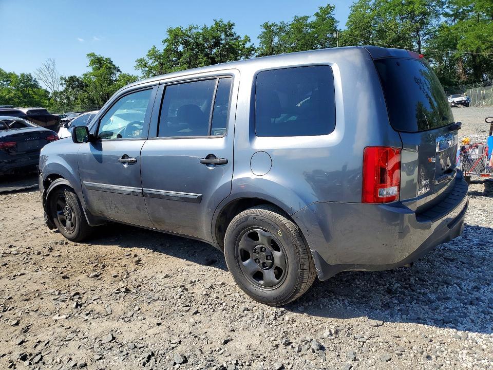 2013 HONDA PILOT LX — Фото 2 из 13