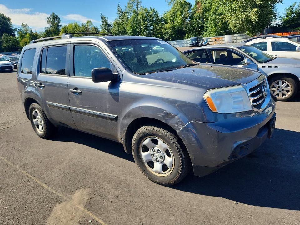 2013 HONDA PILOT LX — Фото 4 из 12