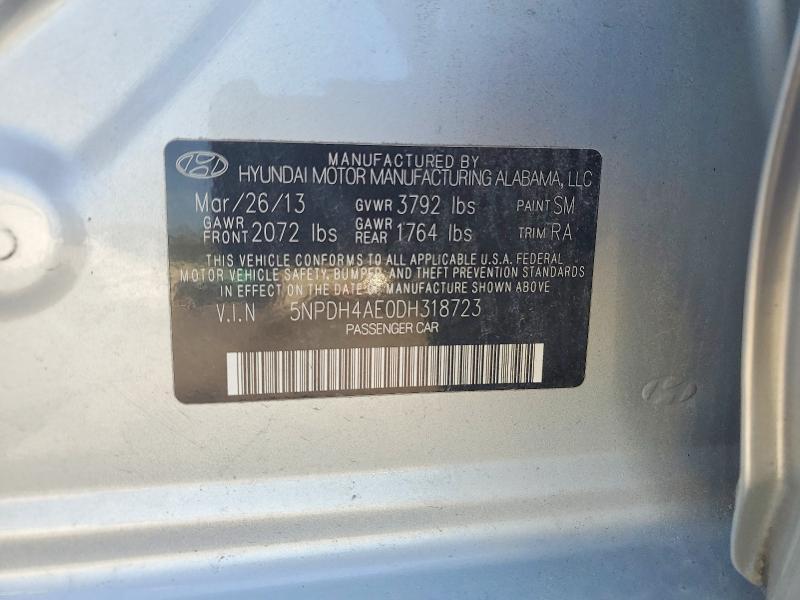2013 HYUNDAI ELANTRA GLS — Фото 13 из 13