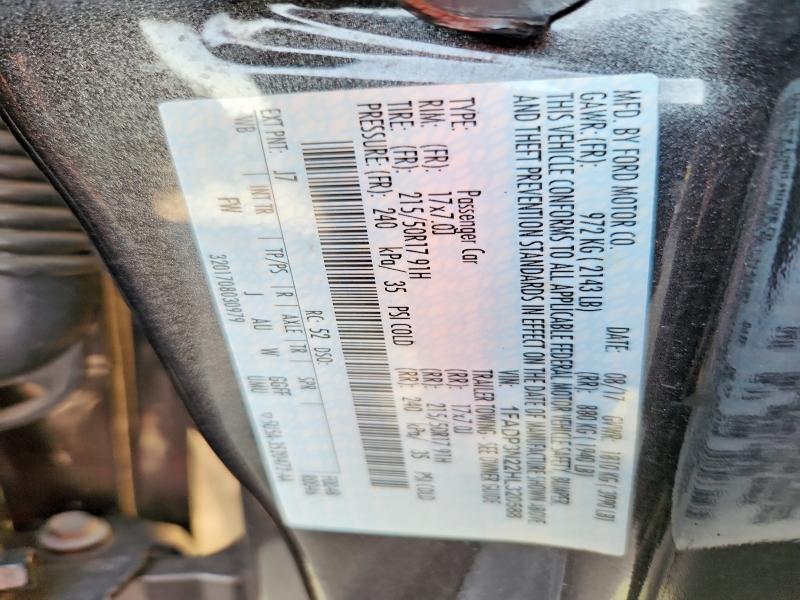 1FADP3N22HL320588 2017 FORD FOCUS photo no. 12