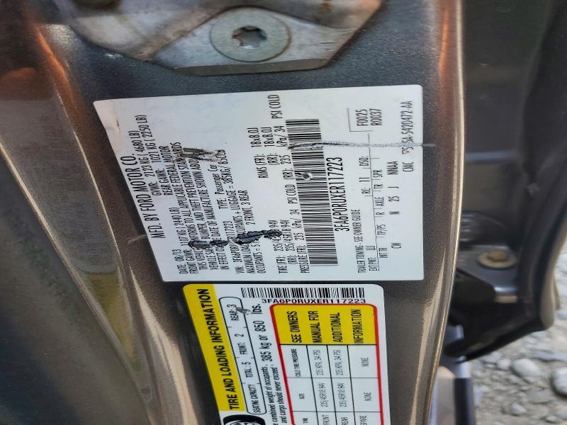 2014 FORD FUSION TITANIUM HEV — Фото 12 из 12
