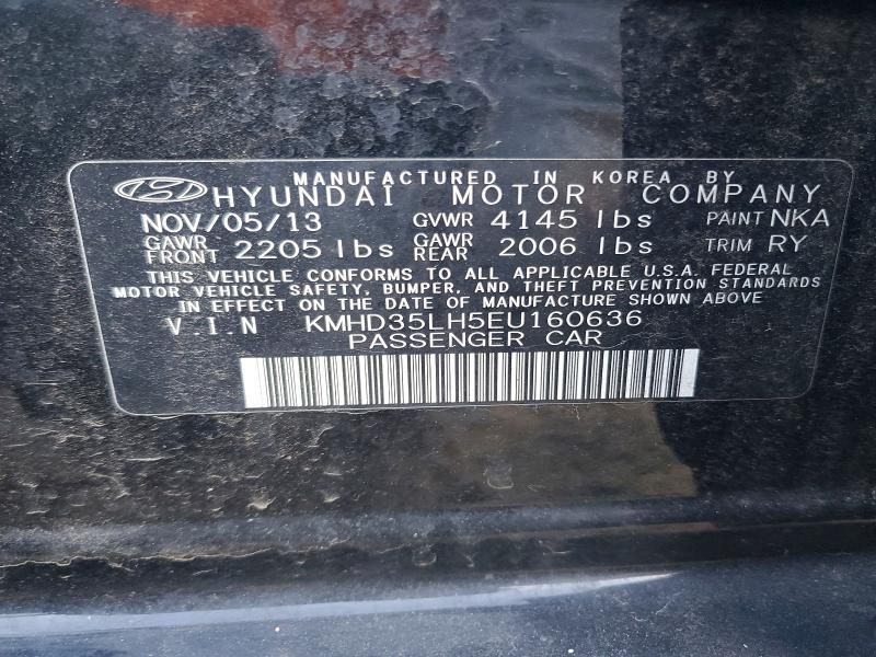 2014 HYUNDAI ELANTRA GT BASE — Фото 12 из 12