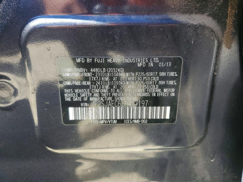 2014 SUBARU FORESTER 2.5I PREMIUM — Фото 13 из 13