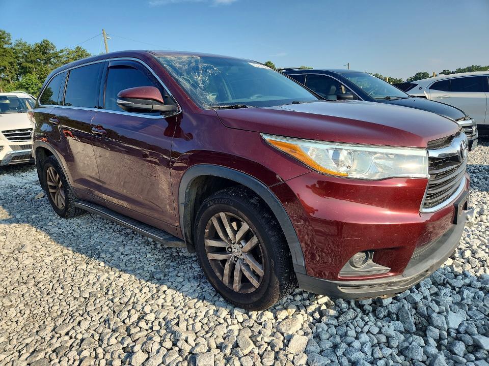 2014 TOYOTA HIGHLANDER LE — Фото 4 из 13