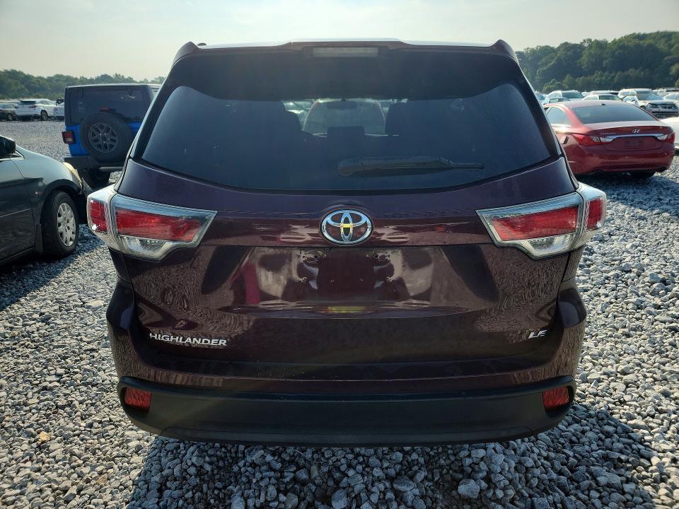 2014 TOYOTA HIGHLANDER LE — Фото 6 из 13