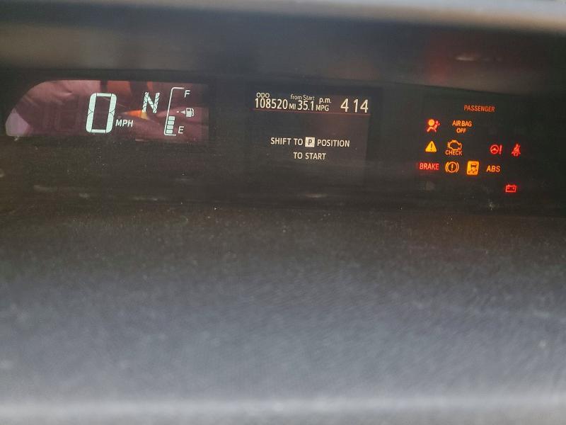 2014 TOYOTA PRIUS C THREE — Фото 9 из 13
