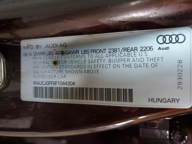 2015 AUDI A3 PREMIUM PLUS — Фото 12 из 12