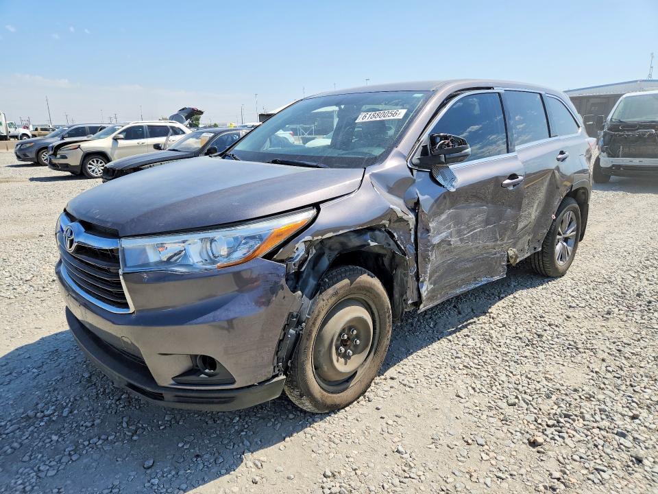 5TDBKRFH9FS102195 2015 TOYOTA HIGHLANDER photo no. 1