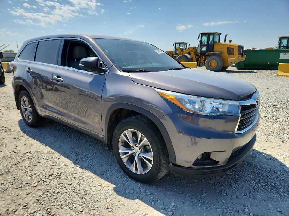 5TDBKRFH9FS102195 2015 TOYOTA HIGHLANDER photo no. 4