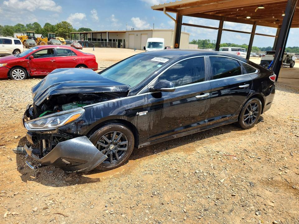 KMHE24L34KA091148 2019 HYUNDAI SONATA HYBRID photo no. 1